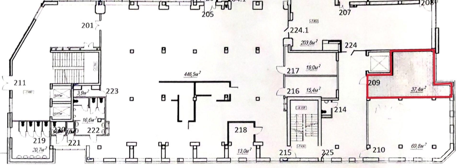 Снять офис на ул. Янки Лучины, д. 5 в Минске, 935BYN, код 16714 - фото 9