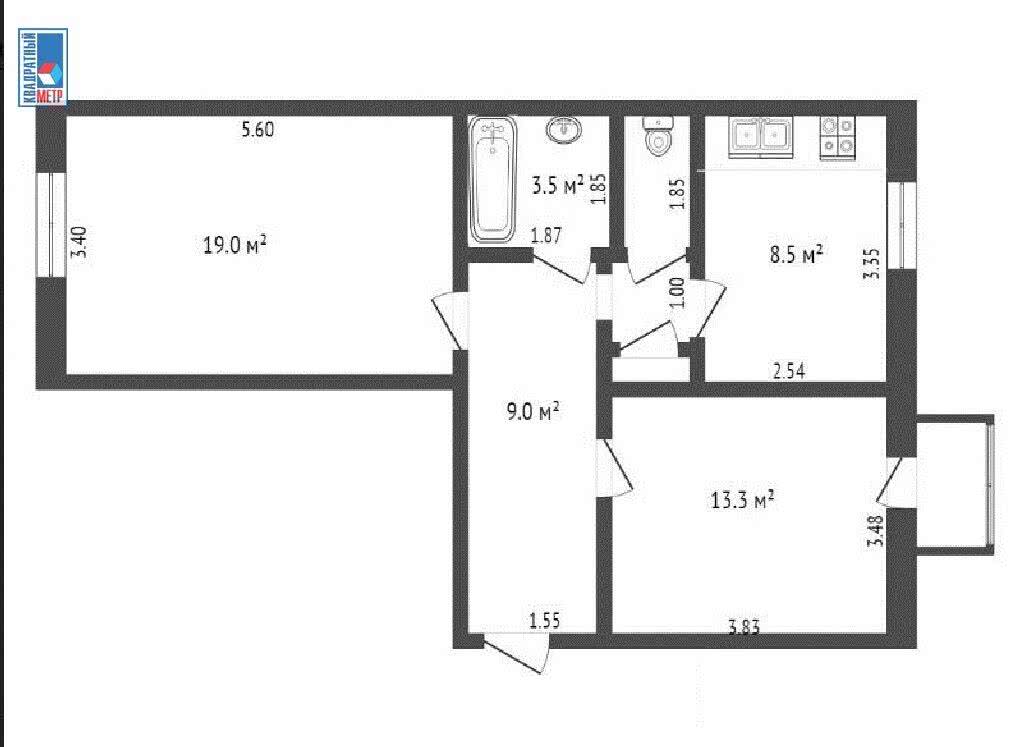 квартира, Минск, пр-т Независимости, д. 48