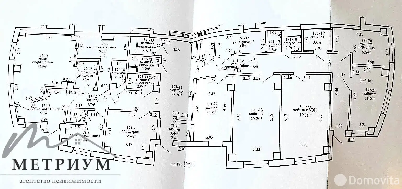 торговый объект, Минск, ул. Чюрлениса, д. 8, стоимость продажи 1 384 317 р.