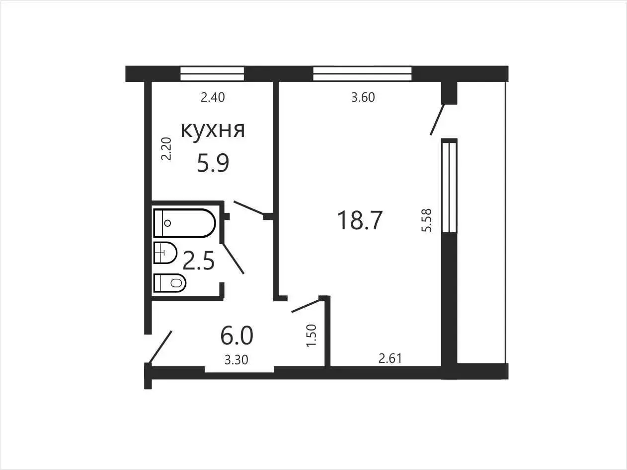 Продажа 1-комнатной квартиры в Минске, ул. Геологическая, д. 125 - фото 2