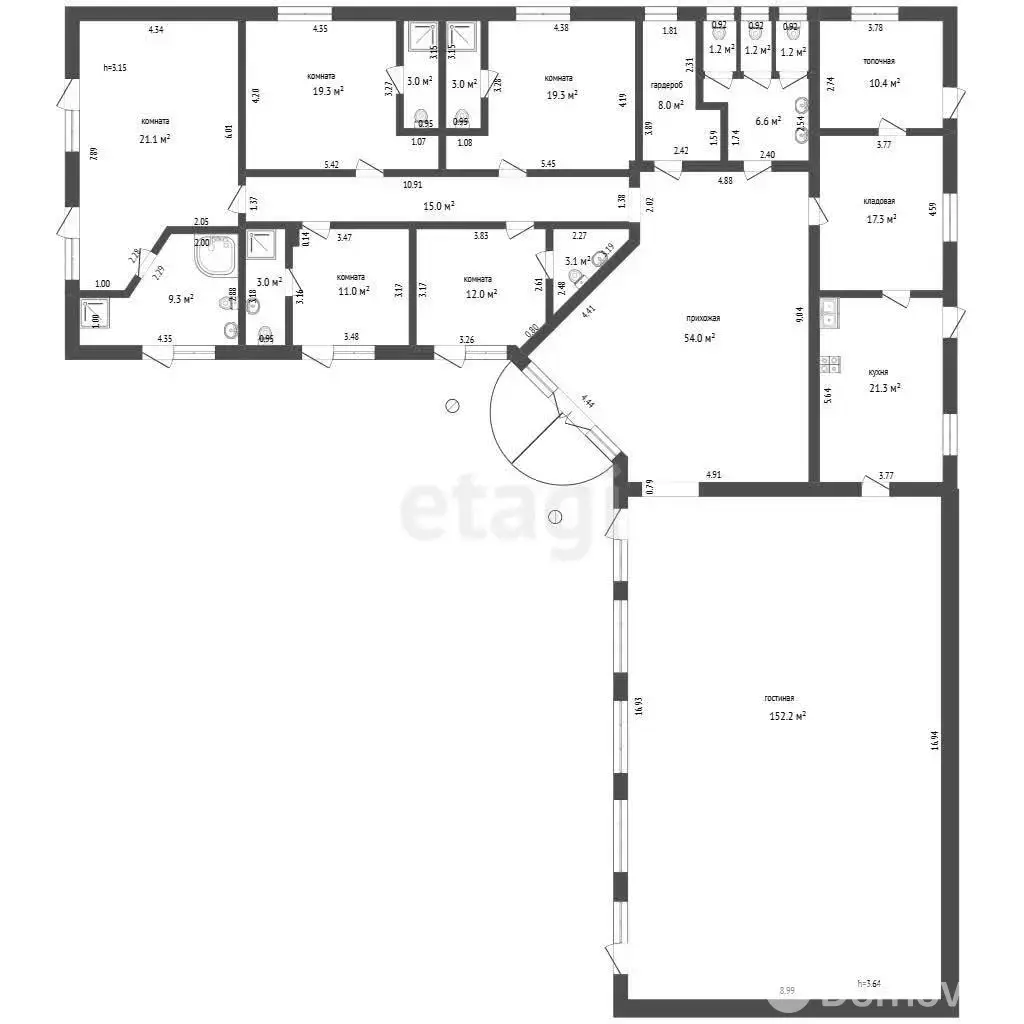 Купить помещение под сферу услуг в Сенице, ул. Набережная, д. 1 - фото 34