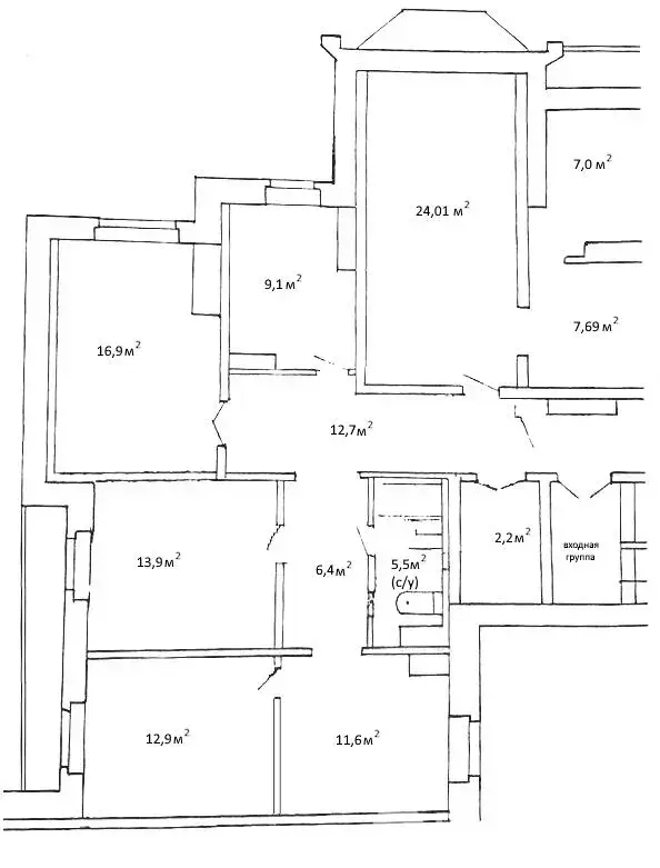 Купить офис на ул. Некрасова, д. 28 в Минске, 119500USD, код 8628 - фото 15