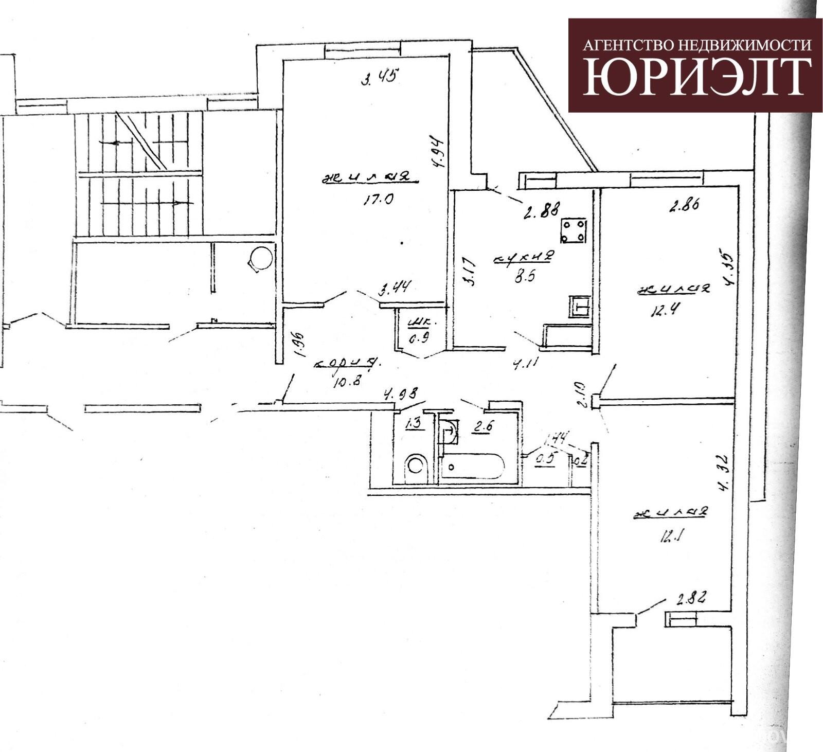 квартира, Лида, пер. 2-й А. Невского, д. 18 