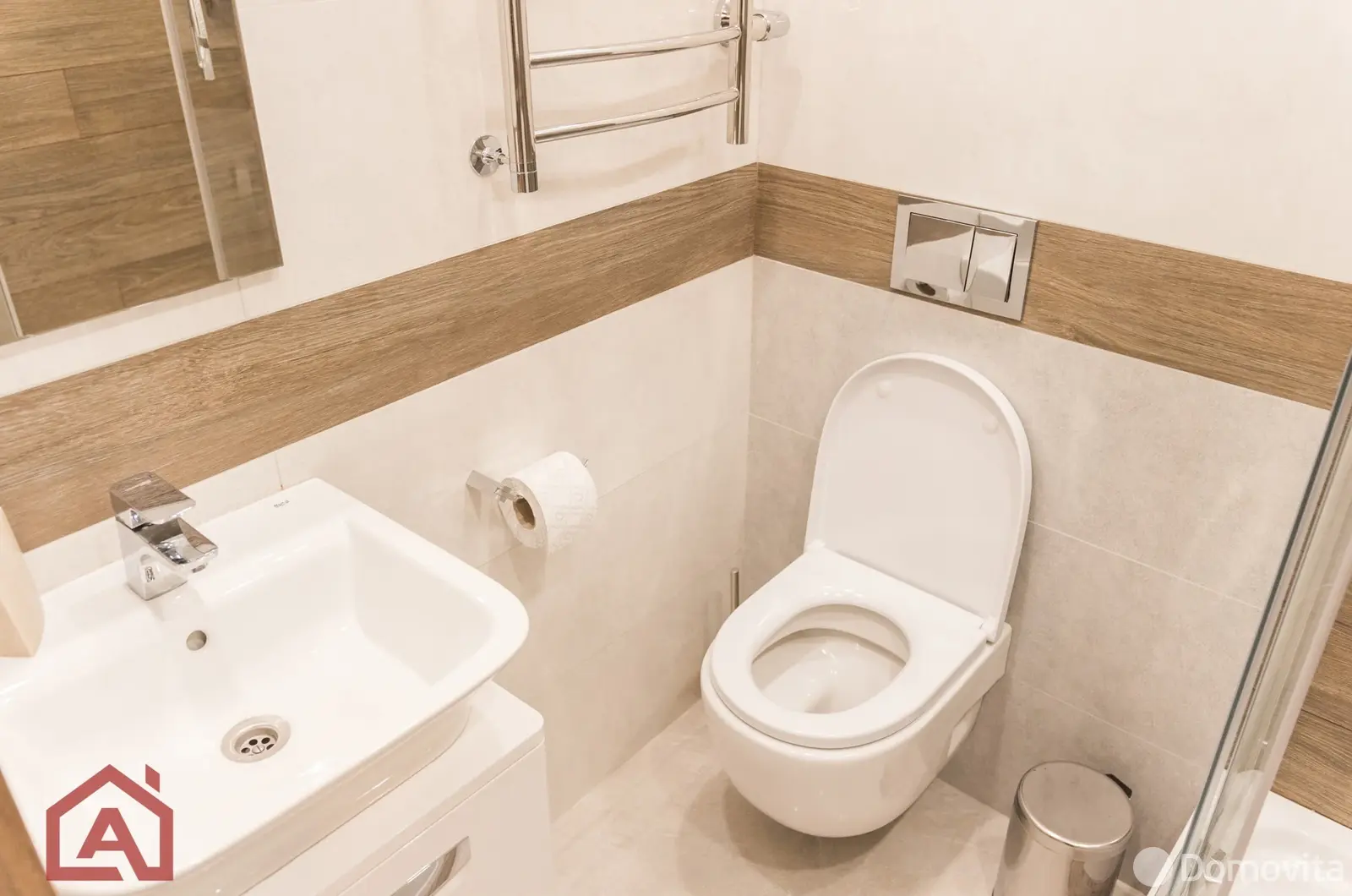 Снять 4-комнатную квартиру в Минске, пер. Червякова, д. 55, 1500USD, код 147898 - фото 13