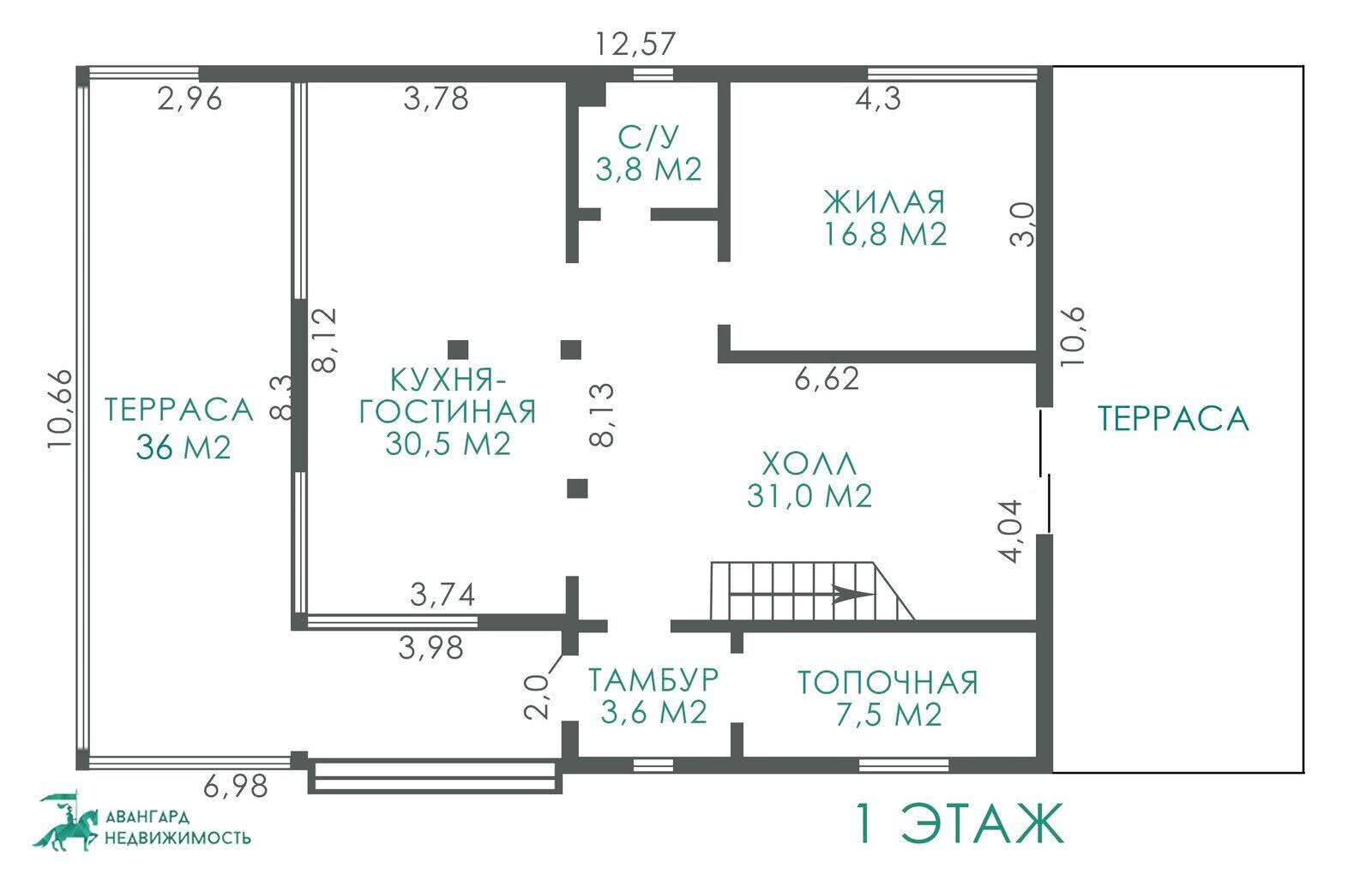 Продажа 3-этажного дома в Марковщиной, Минская область ул. Нагорная, 490000USD, код 622455 - фото 5