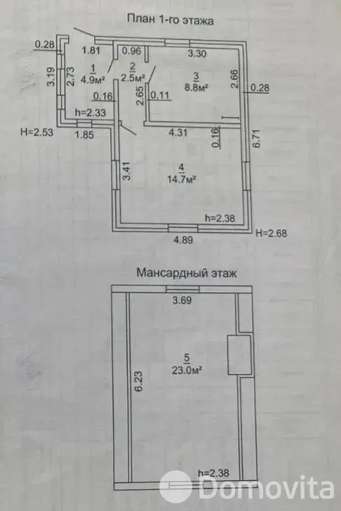 Продажа 2-этажной дачи в Полет Минская область, 44000USD, код 183418 - фото 29