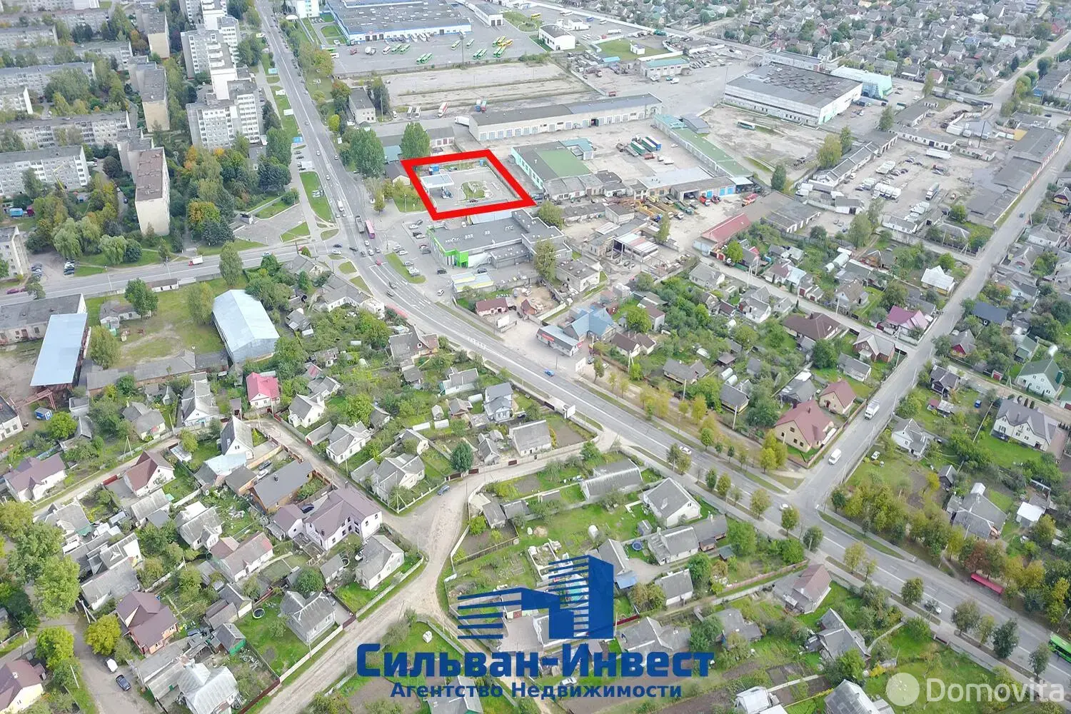 торговый объект, Барановичи, ул. Тельмана, д. 100/А, стоимость продажи 2 326 961 р.