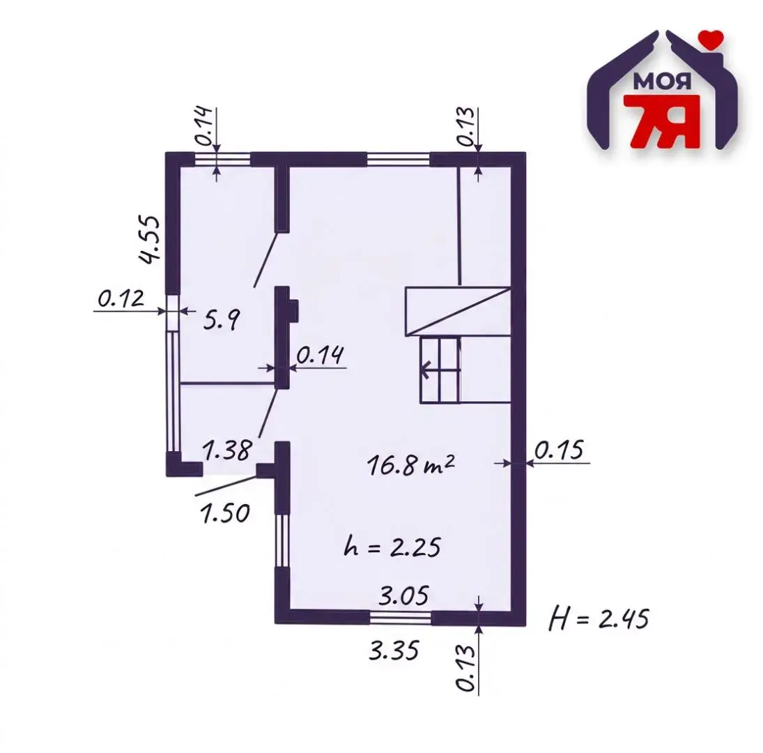 Купить 2-этажную дачу в Пчела Минская область, 5500USD, код 185805 - фото 28