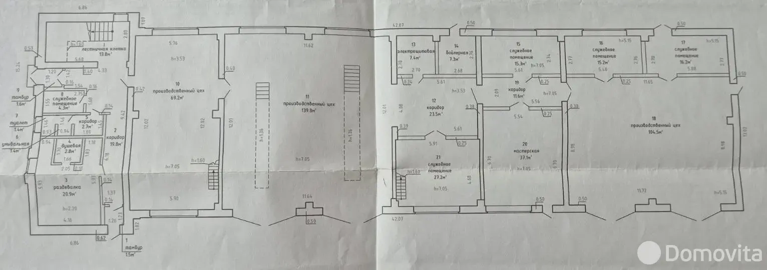 Купить складское помещение на ул. Змитрока Бядули, д. 15 в Молодечно - фото 22