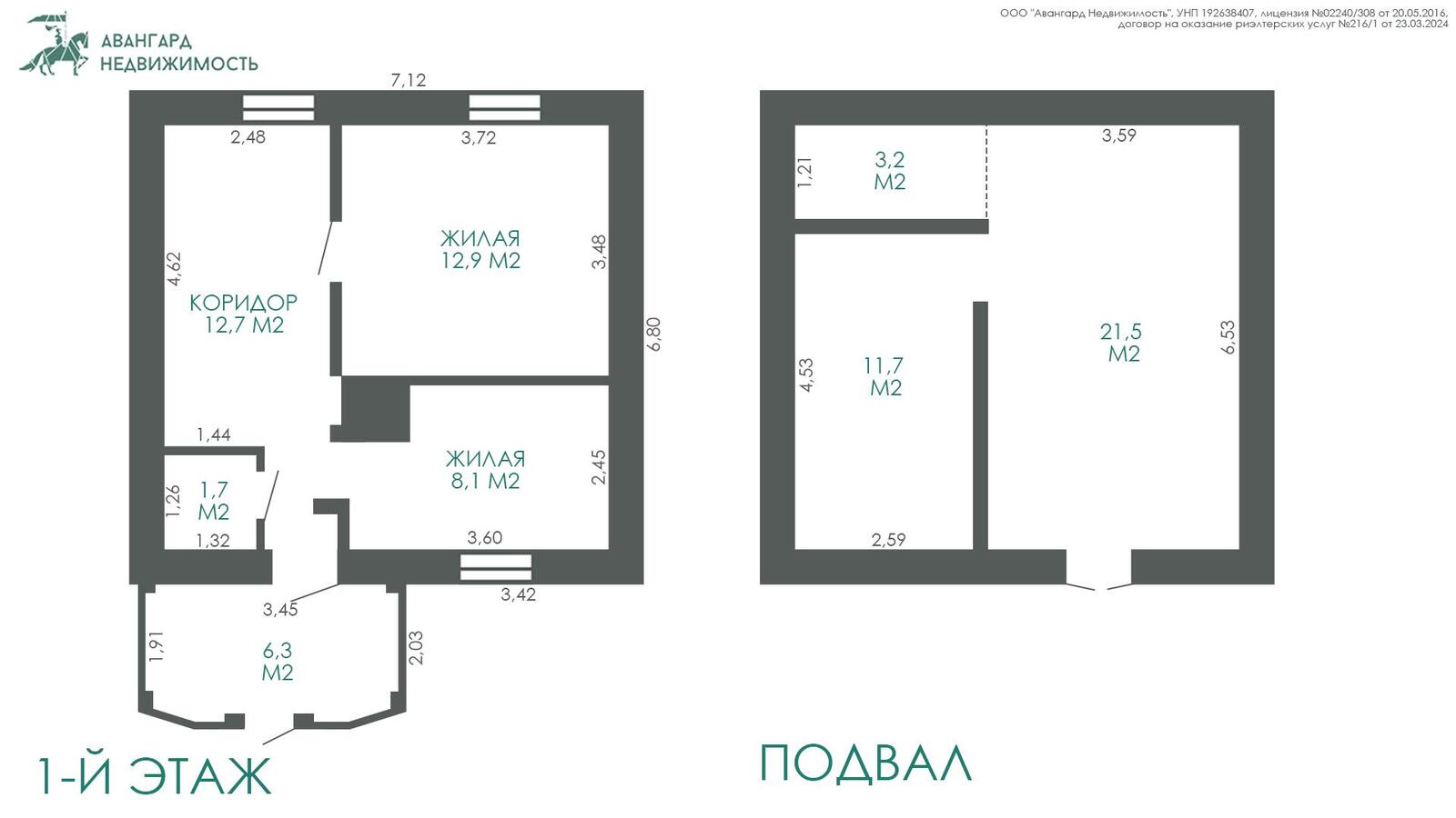 дом, Колодники, ул. Дачная, стоимость продажи 58 783 р.