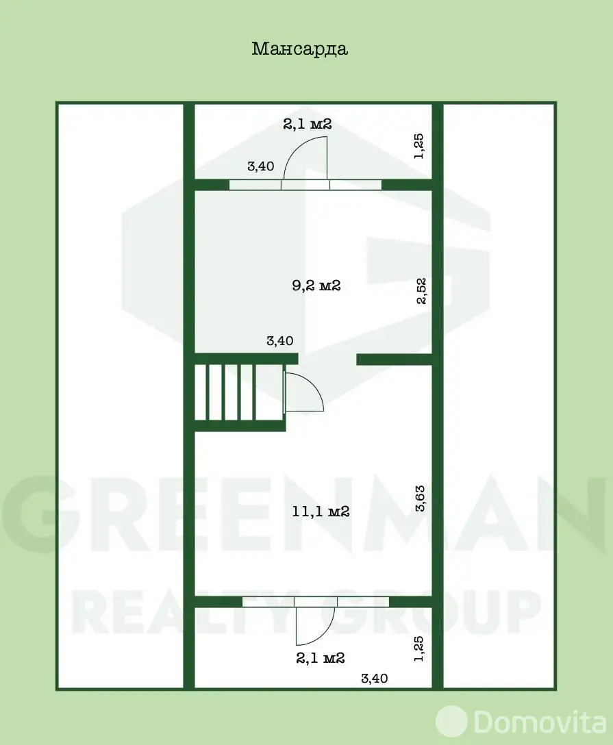Купить 4-этажную дачу в Зеркальное Минская область, 95000USD, код 182168 - фото 40