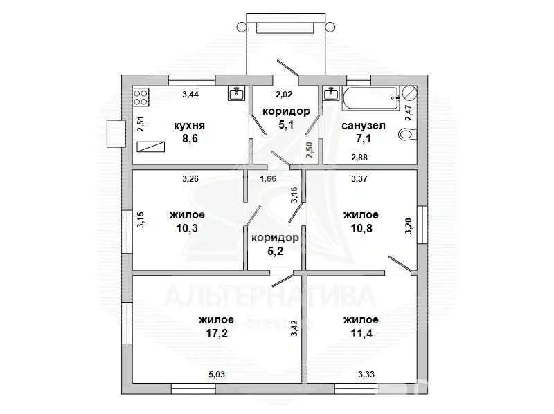 купить дом, Шиповичи, 