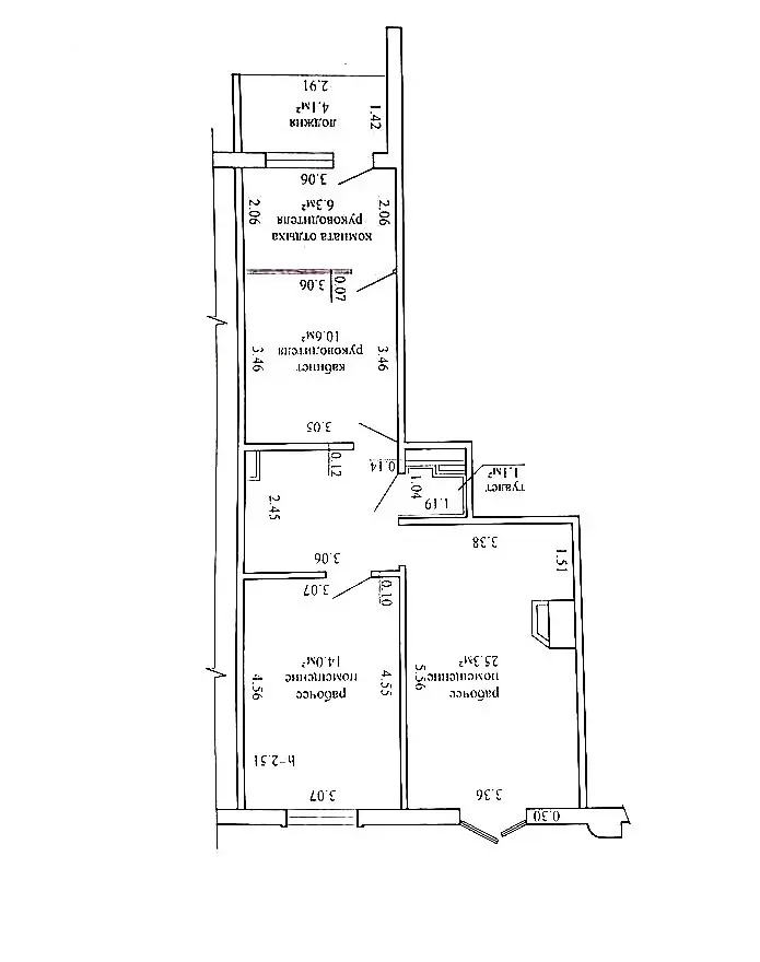 Купить офис на ул. Олешева, д. 3 в Минске, 370000BYN, код 10680 - фото 9