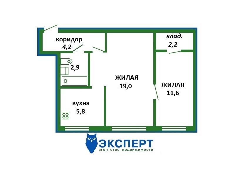 комната, Минск, ул. Золотая Горка, д. 12 