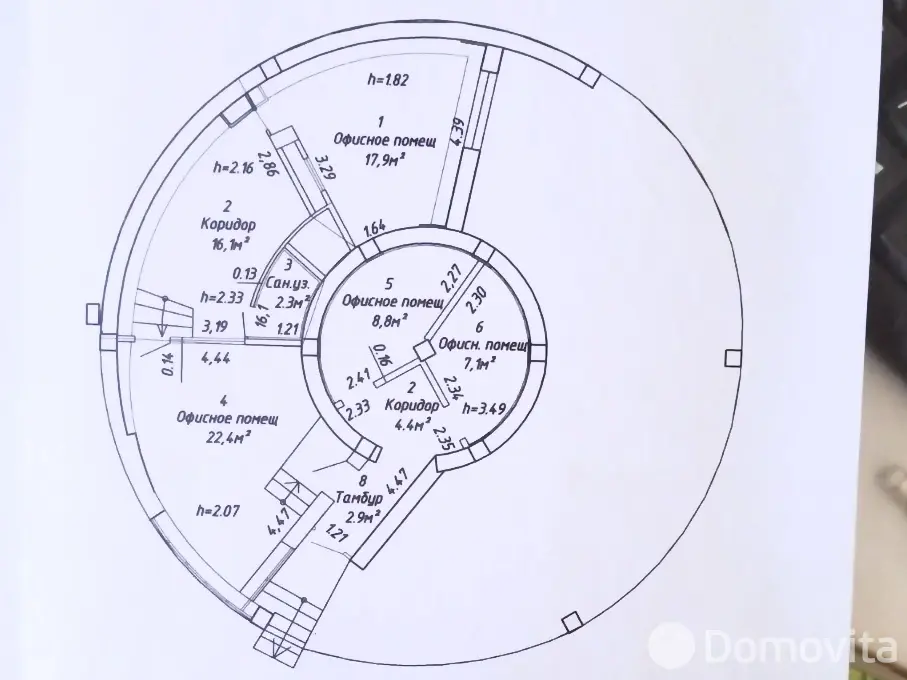 Купить помещение под сферу услуг в Минске, ул. Мележа, д. 1 - фото 19
