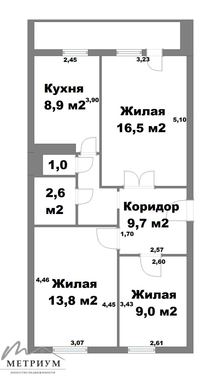 квартира, Молодечно, ул. Франтишка Скорины, д. 43 