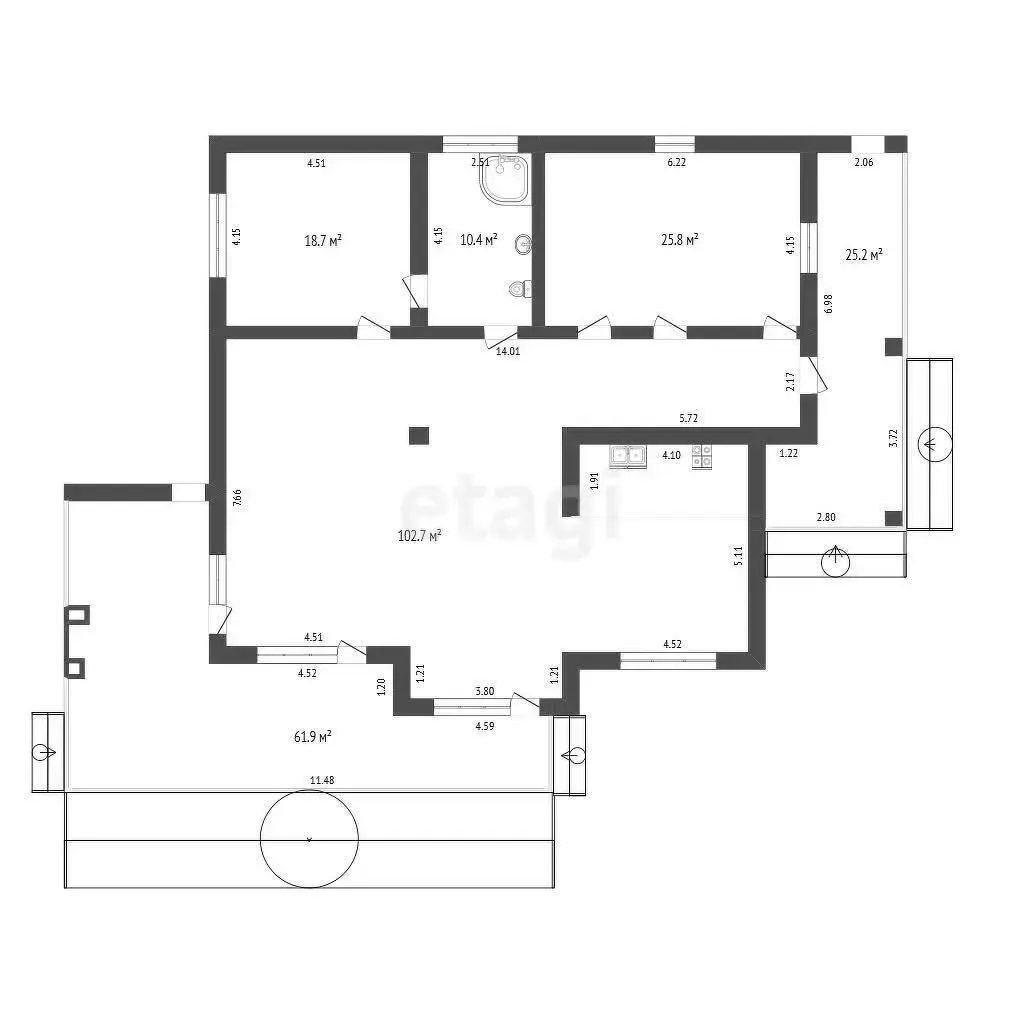 Купить земельный участок, 13 соток, Хатежино, Минская область, 130000USD, код 571352 - фото 14