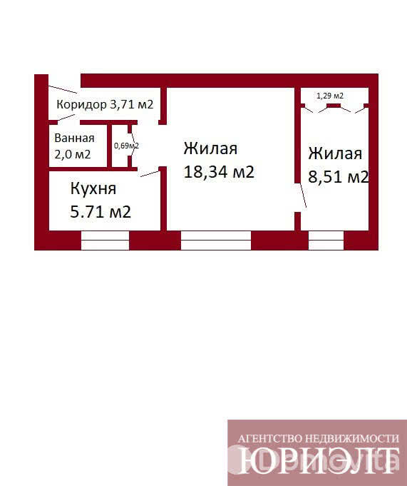 квартира, Бобруйск, пер. Каменского, д. 35А - лучшее предложение