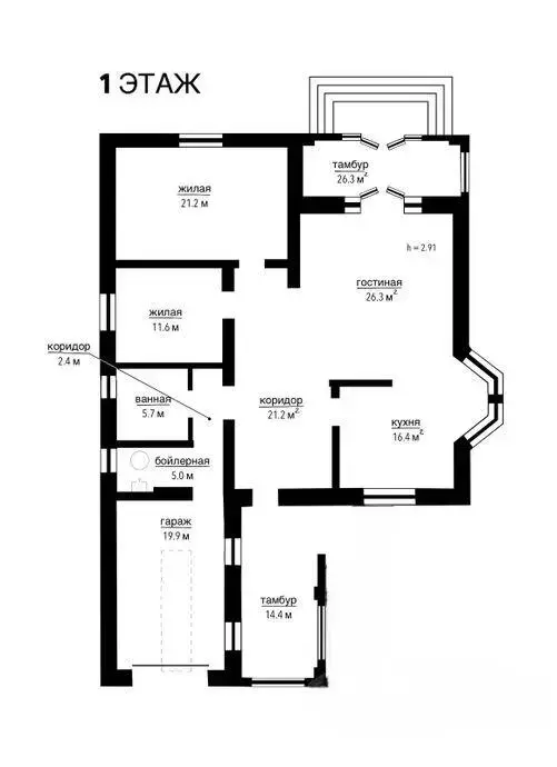 Стоимость продажи коттеджа, Петришки, ул. Цветочная