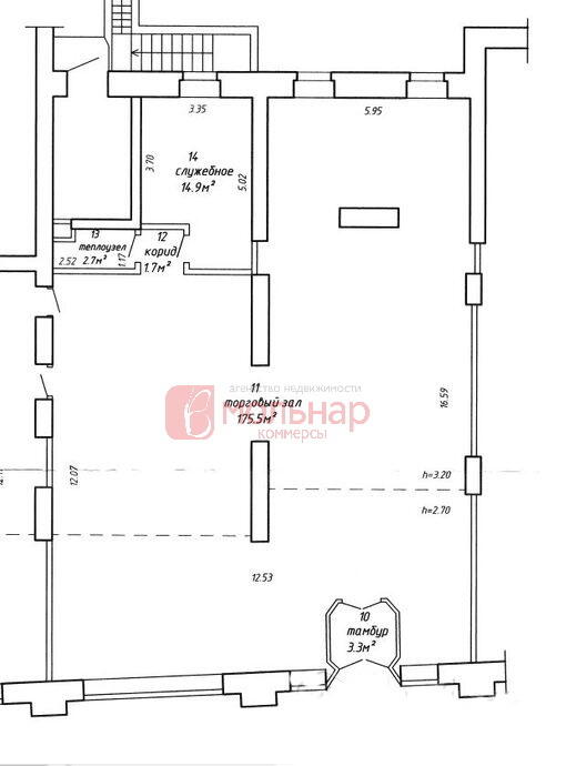 Аренда торговой точки на ул. Куйбышева, д. 69 в Минске, 11093BYN, код 965160 - фото 5