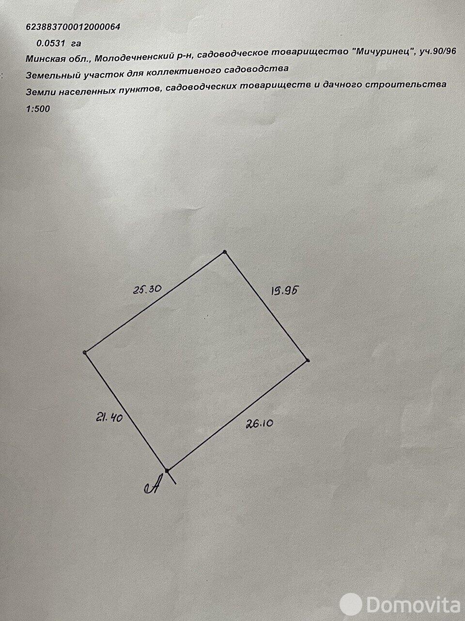 участок, Мичуринец, , стоимость продажи 12 944 р.