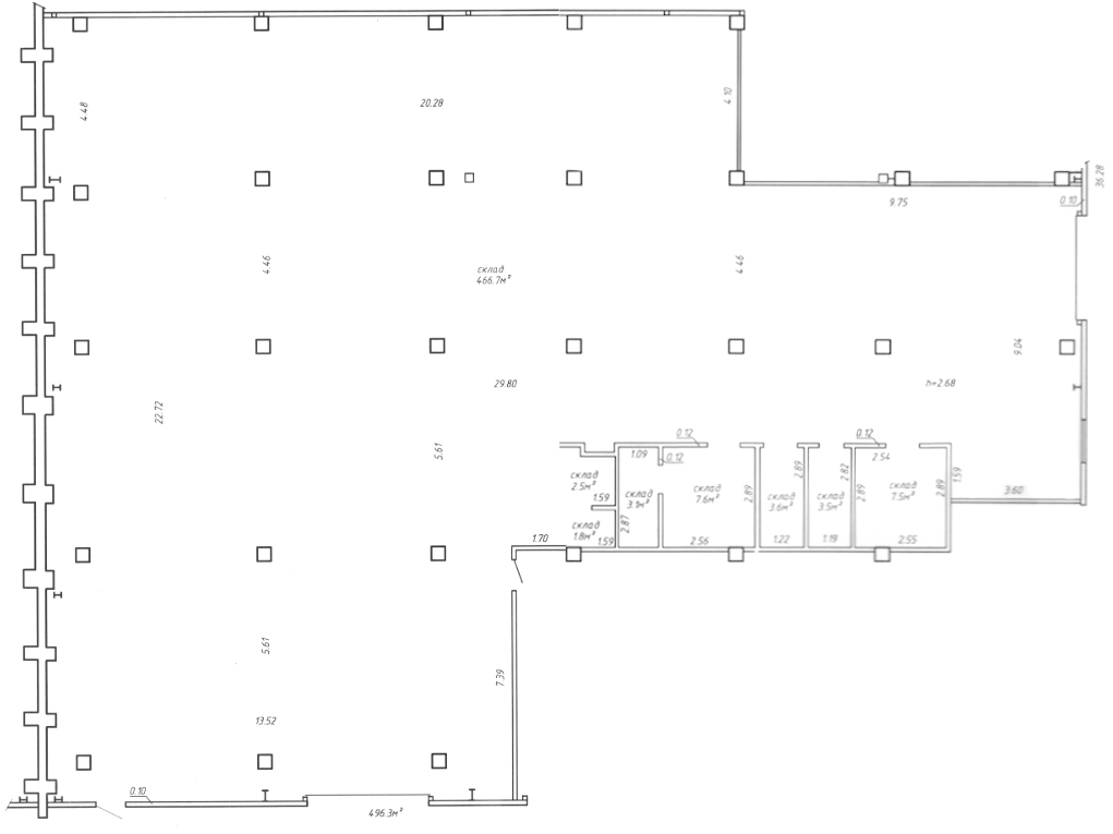 склад, Минск, пер. Монтажников 4-й, д. 13 в Фрунзенском районе