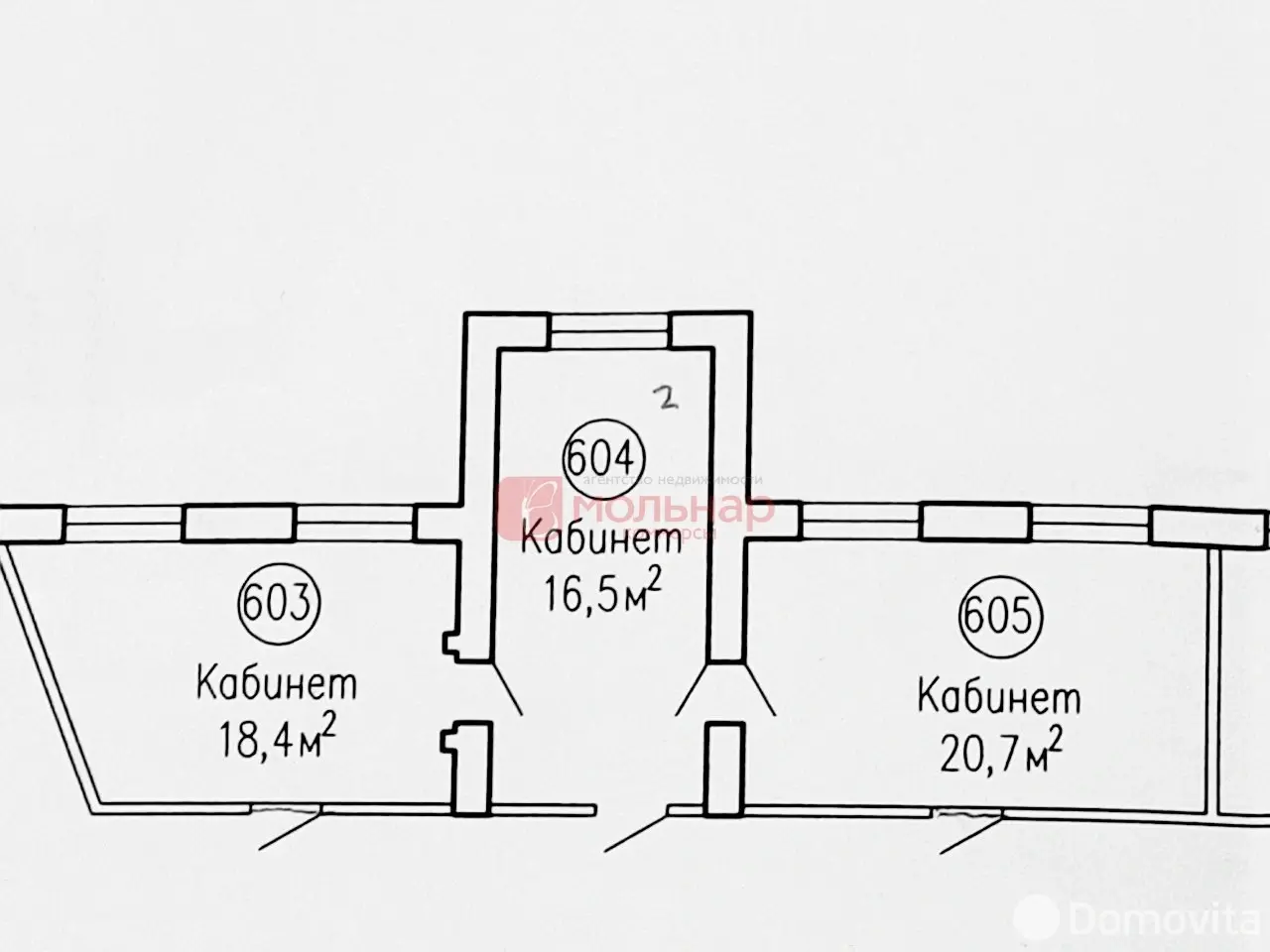 Аренда офиса на б-р Мулявина, д. 6 в Минске, 834USD, код 15057 - фото 11