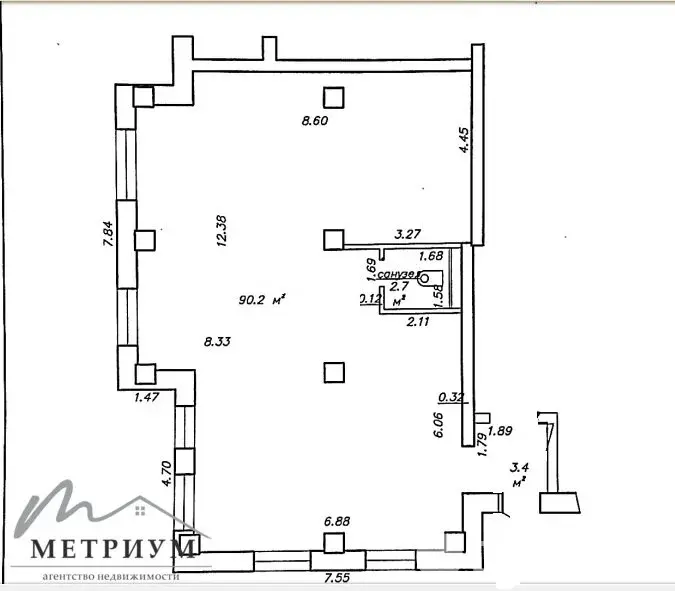 Купить торговую точку на ул. Янковского, д. 44 в Минске, 150000USD, код 995346 - фото 6