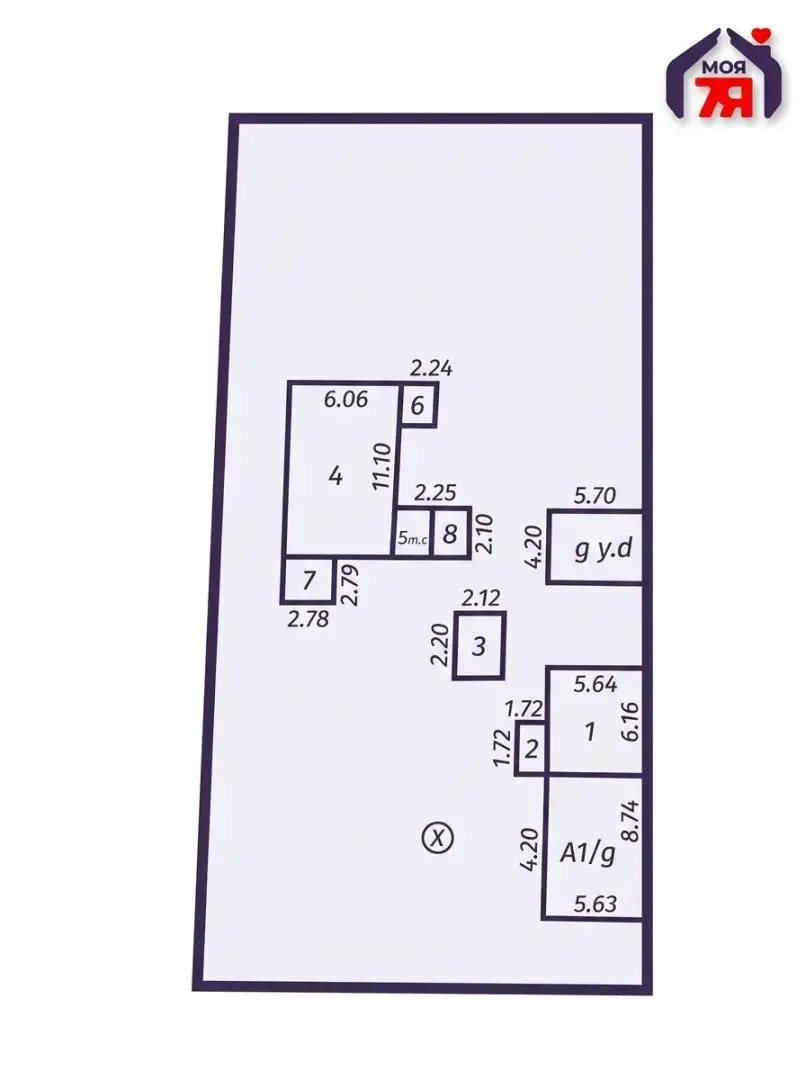 Цена продажи коттеджа, Островки, ул. Центральная