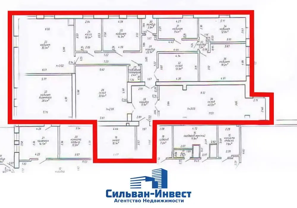 Аренда офиса на пр-т Победителей, д. 101 в Минске, 3116EUR, код 15807 - фото 35