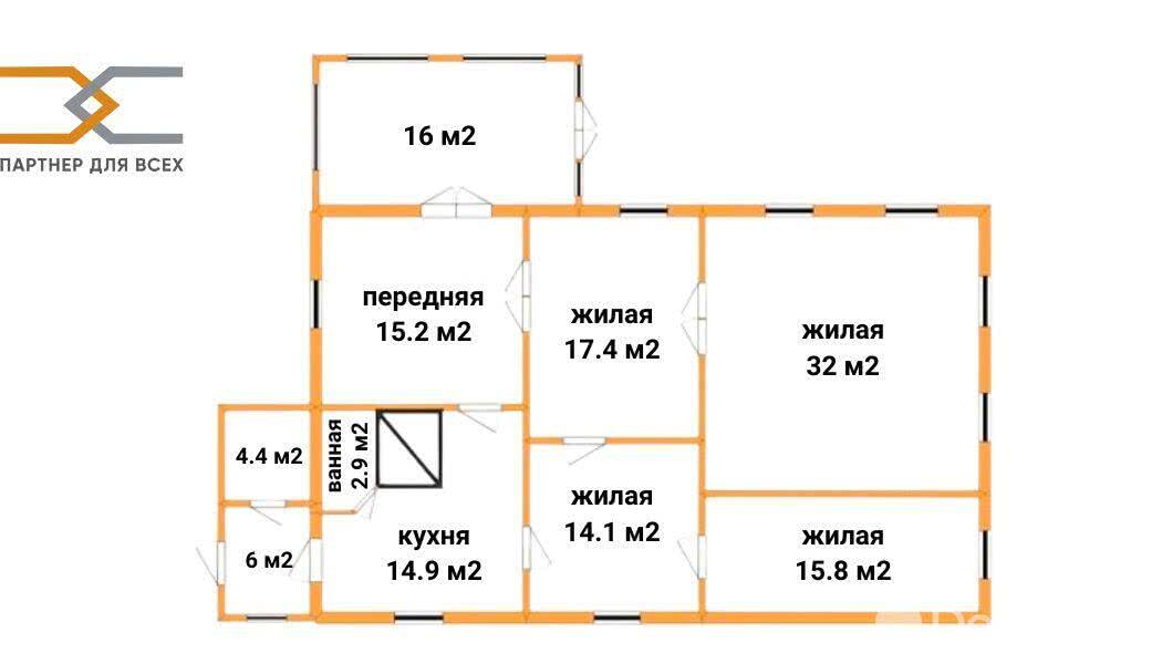 дом, Клепчаны, ул. Надречная, стоимость продажи 117 852 р.