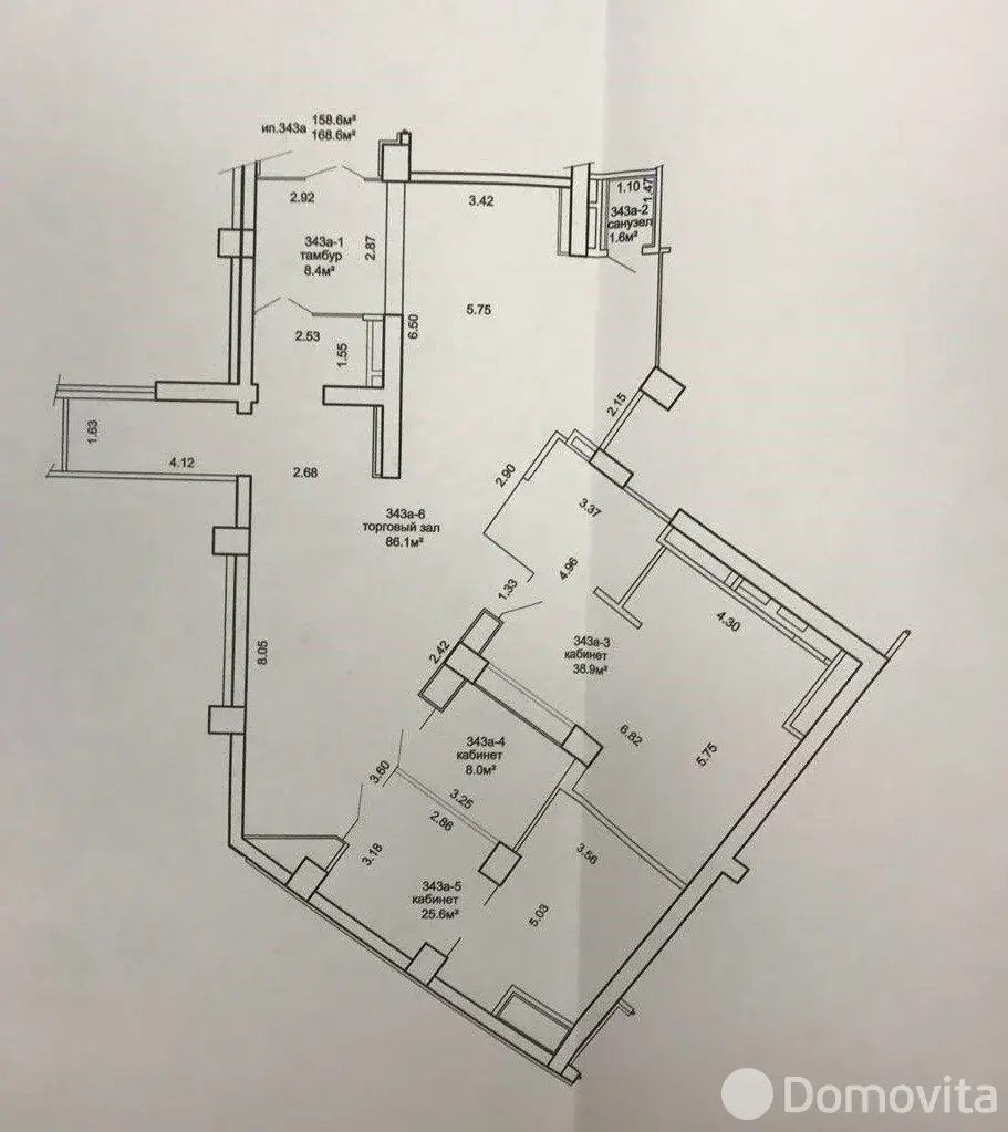 Продажа торговой точки на пр-т Победителей, д. 27 в Минске, 303480USD, код 997700 - фото 16