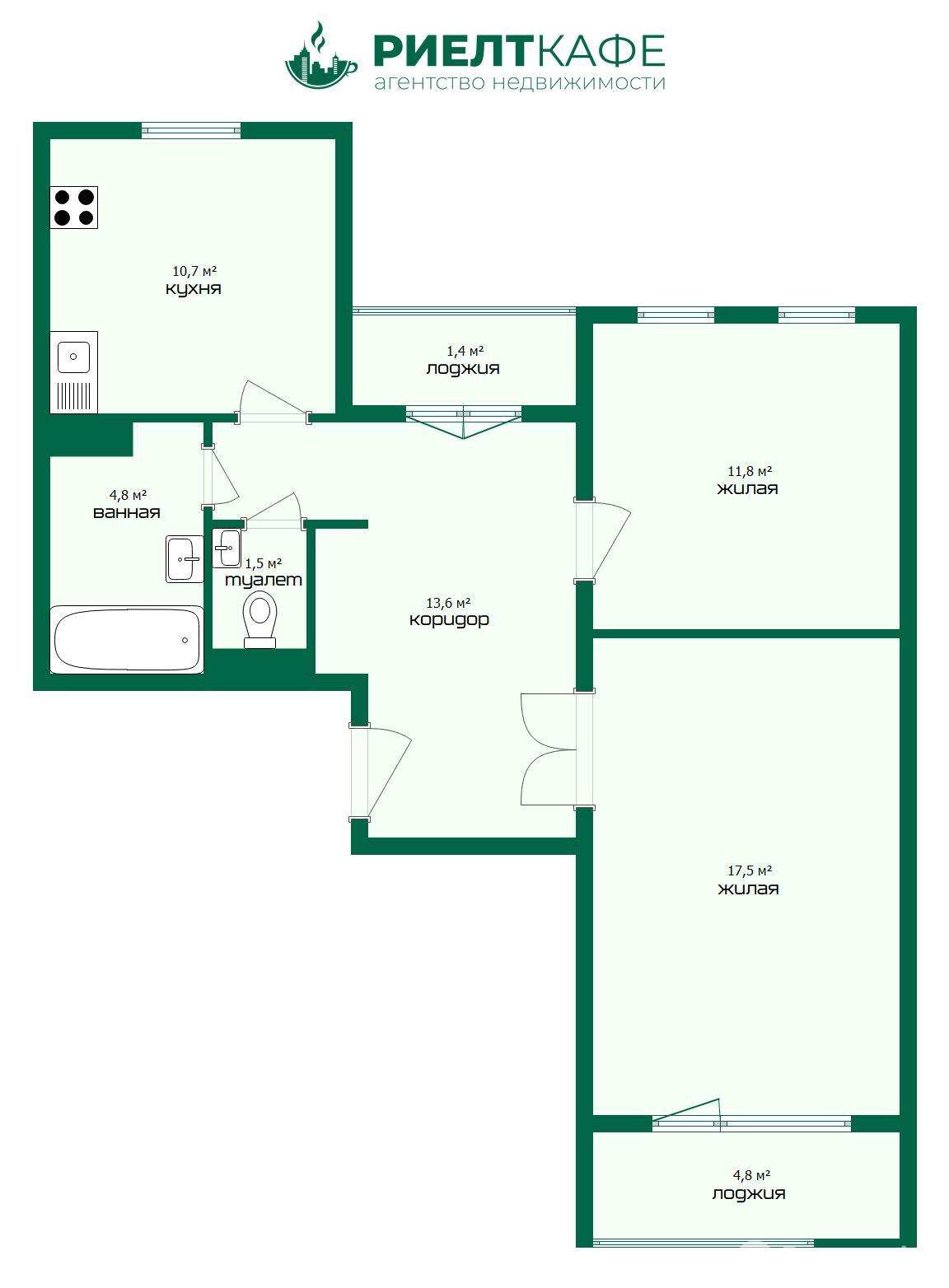 квартира, Минск, пр-т Газеты Правда, д. 9, стоимость продажи 349 932 р.