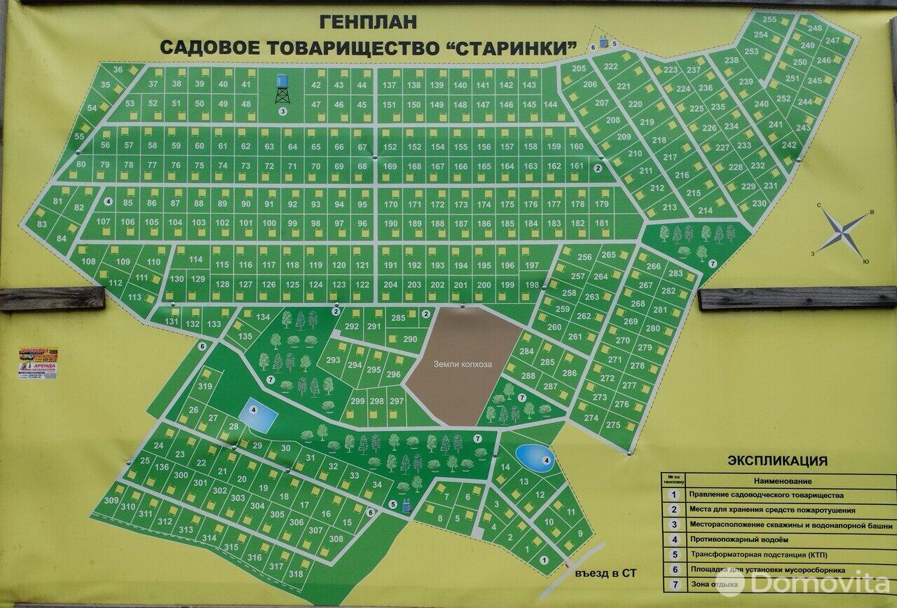 Купить земельный участок, 8.79 соток, Старинки, Минская область, 2500USD, код 567611 - фото 1