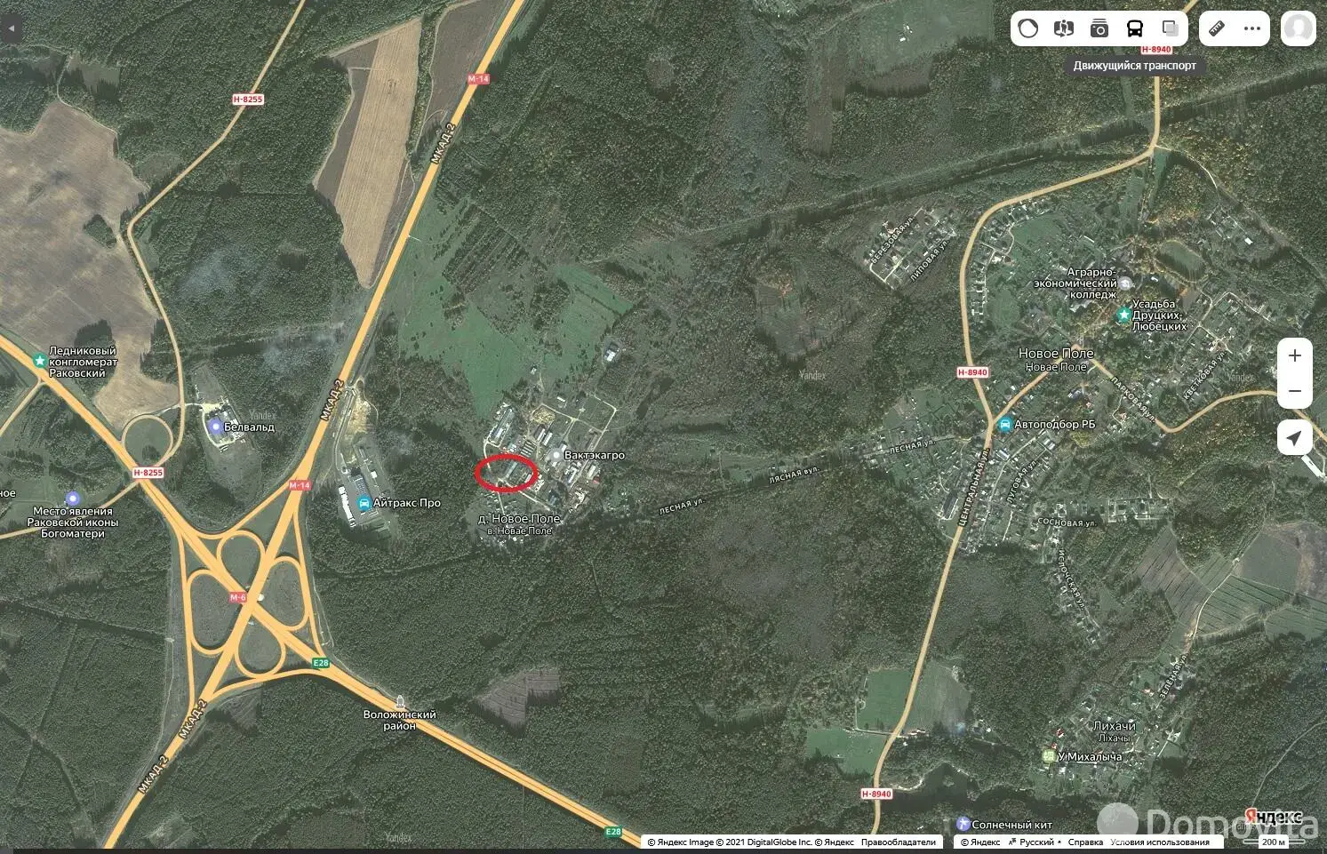 склад, Новое Поле,