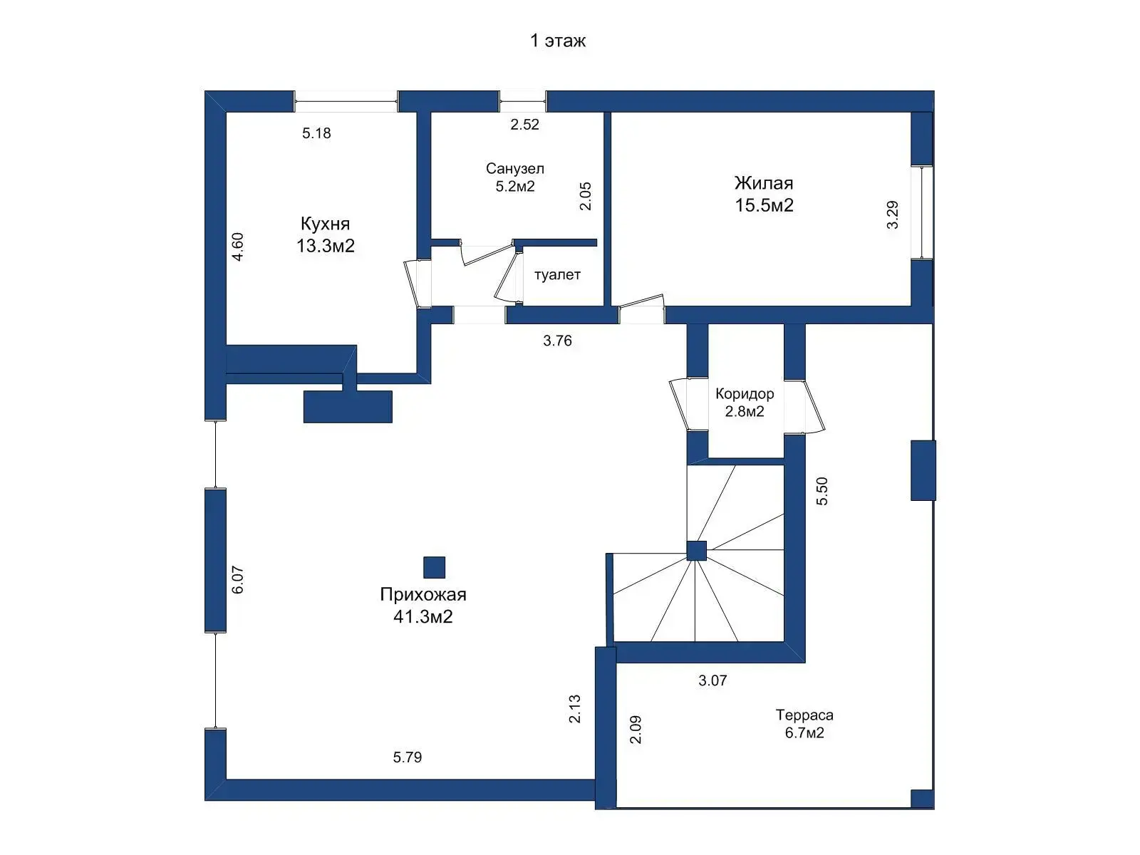 дом, Раков, ул. Луговая