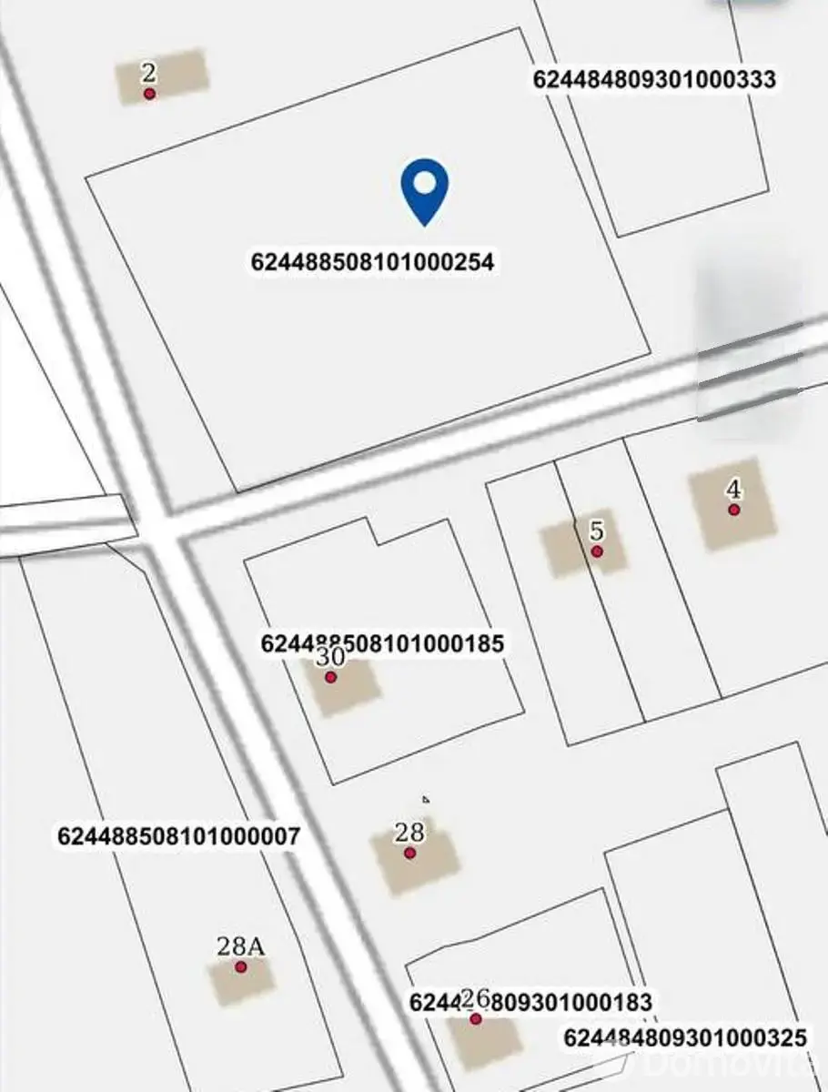 Цена продажи участка, Узляны, ул. Центральная, д. 30/А