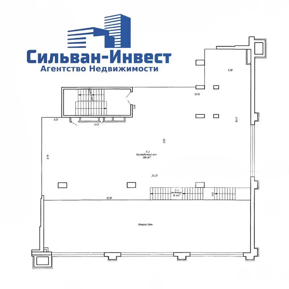 Помещение под сферу услуг в Минске, ул. Интернациональная, д. 38, код 3712 - фото 41