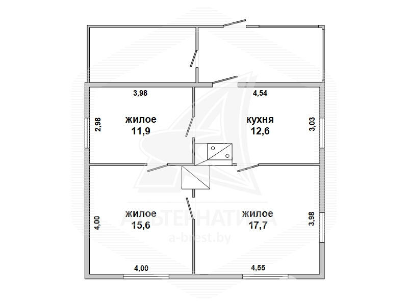 дом, Томашовка, , стоимость продажи 53 425 р.