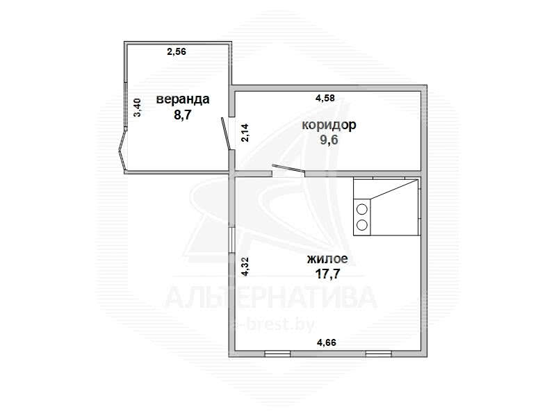 коттедж, Ракитница, , стоимость продажи 52 038 р.