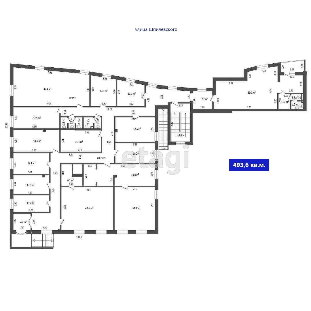 Купить офис на ул. Павла Шпилевского, д. 57 в Минске, 468920USD, код 6780 - фото 13