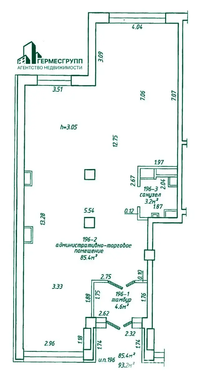торговый объект, Минск, пр-т Дзержинского, д. 92 на ст. метро Петровщина