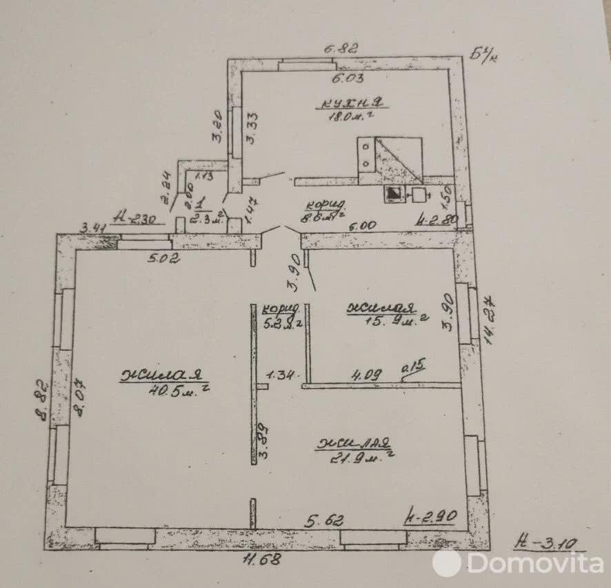 дом, Гродно, пер. Светлый, стоимость продажи 129 763 р.