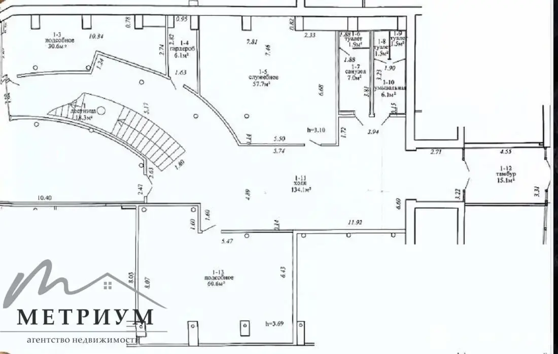 Помещение под сферу услуг в Минске, ул. Нарочанская, д. 11, код 3277 - фото 16
