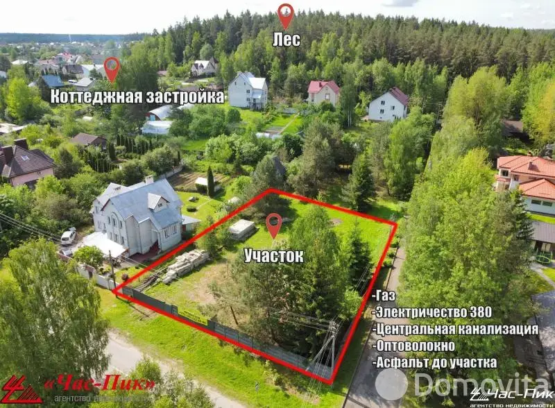 участок, Юхновка, , стоимость продажи 162 887 р.