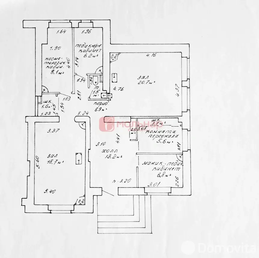 Купить помещение под сферу услуг в Минске, ул. Якуба Коласа, д. 25/1 - фото 26