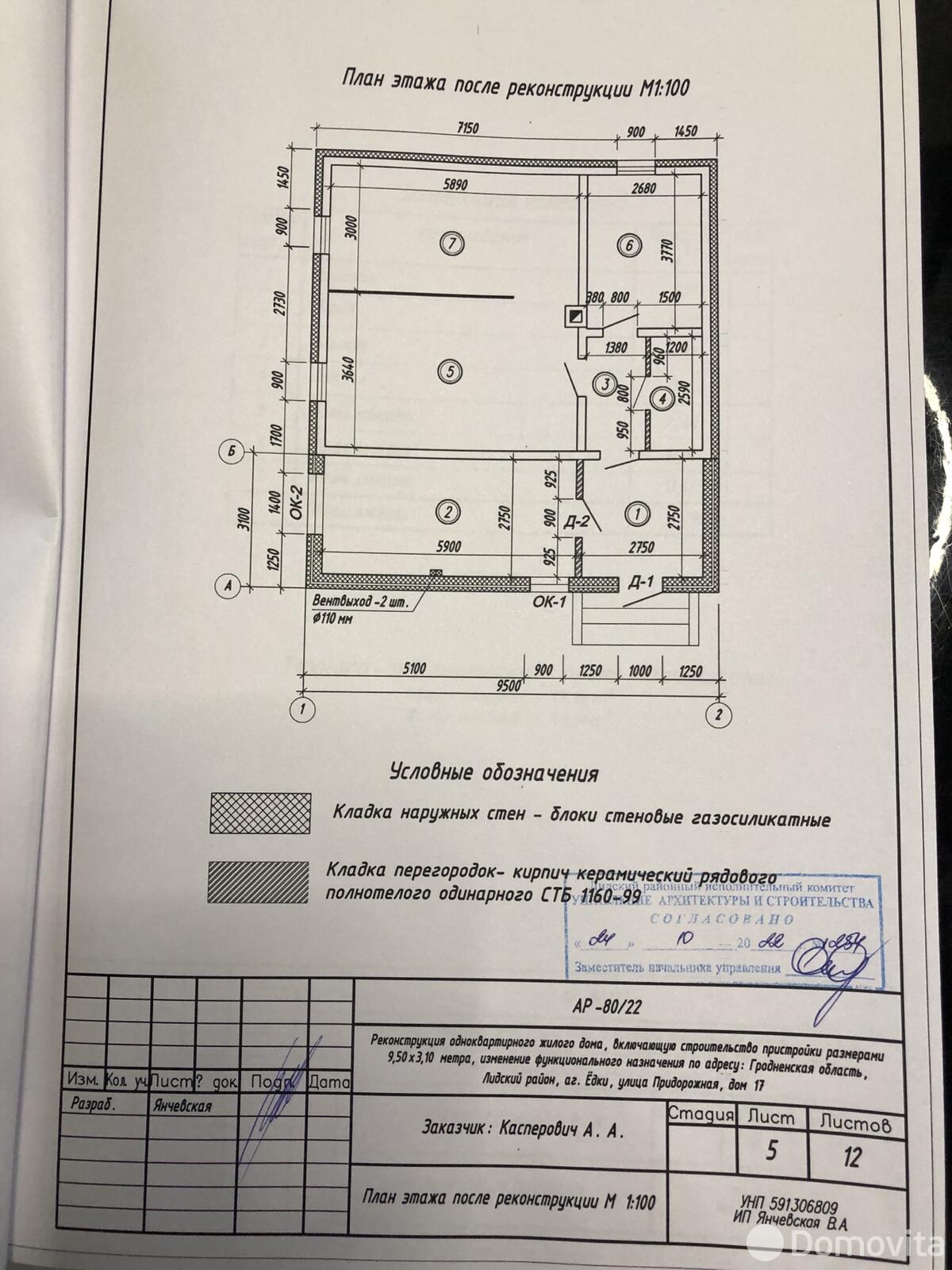 дом, Ёдки, ул. Придорожная, д. 17, стоимость продажи 69 440 р.