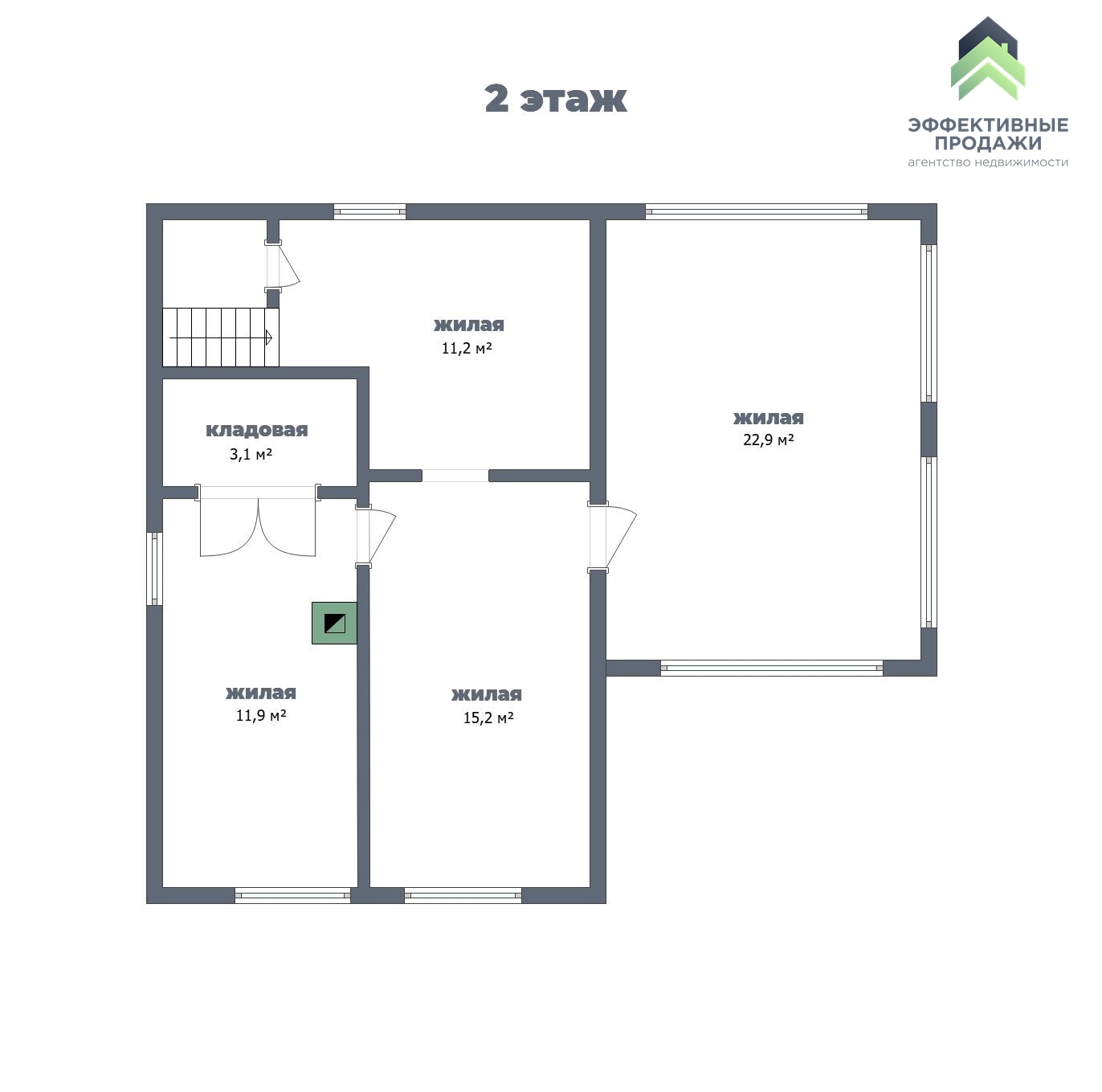 Продажа 2-этажного дома в Кули, Минская область ул. Центральная, 31000USD, код 649618 - фото 28