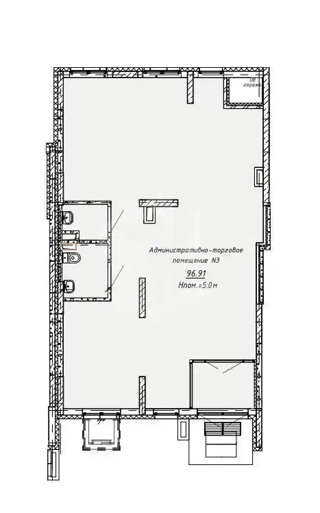 Снять офис на ул. Михаила Савицкого, д. 23 в Минске, 1918EUR, код 16351 - фото 18