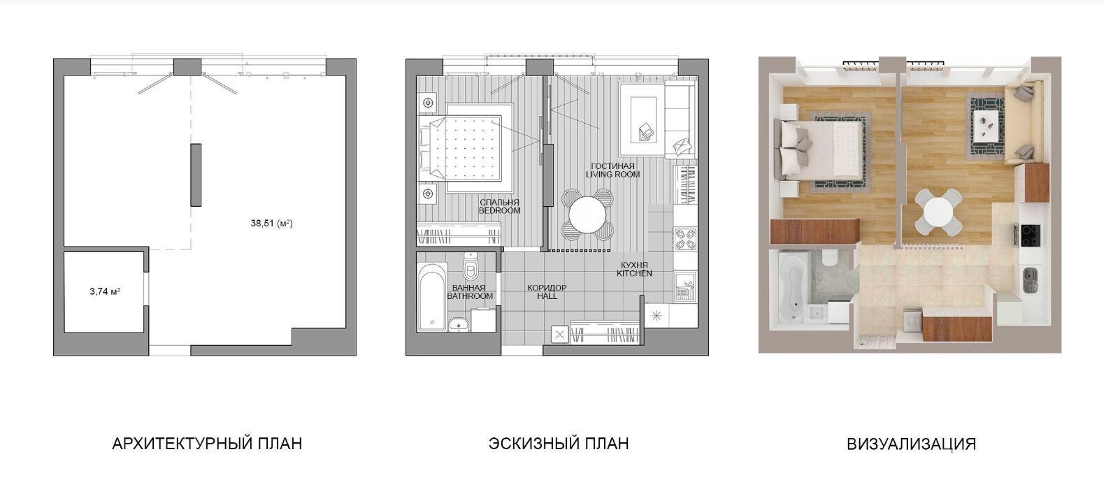 Продажа 1-комнатной квартиры в Минске, ул. Михаила Савицкого, д. 11/6, 46053 EUR, код: 1050130 - фото 3